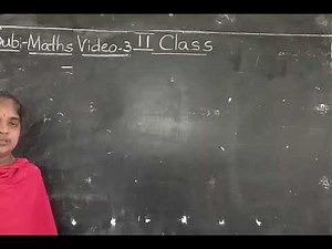 2nd CLASS MATHS-3