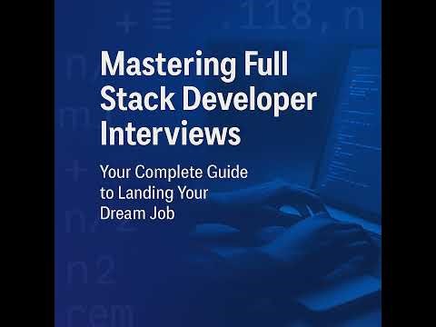 Full Stack Developer Interviews Guide 2025