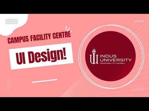 Complete One Page Campus Facility Center UI Design Tutorial | Figma UI/UX Design