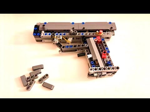 Lego Gun Building Tutorial and Testing