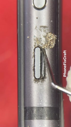 65K views · 10K reactions | Satisfying mute button cleaning under the...