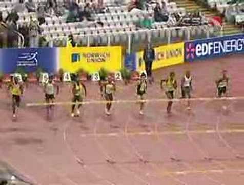 Liu Xiang of China wins 110-meter hurdles