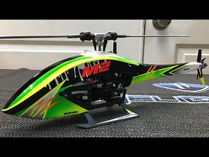 MicroHeli Green Scratch Fuselage For The OMP M2