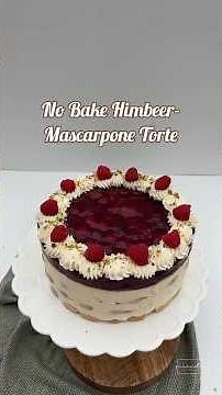 No-Bake Raspberry Mascarpone Cake / perfect for Bayram/Eid or Mother's/Father's Day