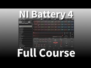 Master Native Instruments Battery 4 [ 2+ Hour Downloadable Course]