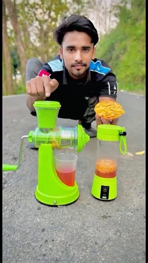 Hand Juicer Machine Vs USB Rechargeable Juicer Mixer Unboxing 🥤#shorts