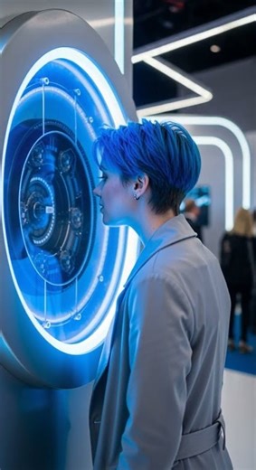 Futuristic Concept - Eye COLOR Transformation See The Future Now #TechTrends #EyeTech #Innovation