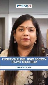 Functionalism: How Society Stays Together!