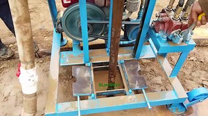 3.7K views · 129 reactions | Machine de forage de puits d'eau portable HG260D-100 | SunmoyTechnology | Facebook