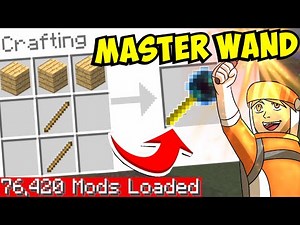 2.0 Largest Minecraft Modpack but EVERY crafting recipe is RANDOM 2