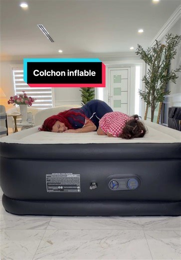 Este colchón inflable con bomba integrada se infla en minutos y queda con altura tipo cama para dormir mucho más cómodo. Perfecto para invitados, viajes o tener siempre listo en casa. #airmattress#tikTokShopSpringGlowUp#TikTokShopCreatorPicks#inflatablemattress#colchoninflable