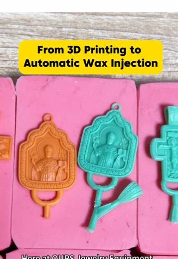 Red Wax 3D Printer for Jewelry Casting #jewelryprinting #waxmodel #3dprinting #Jewelrymaking #waxprint