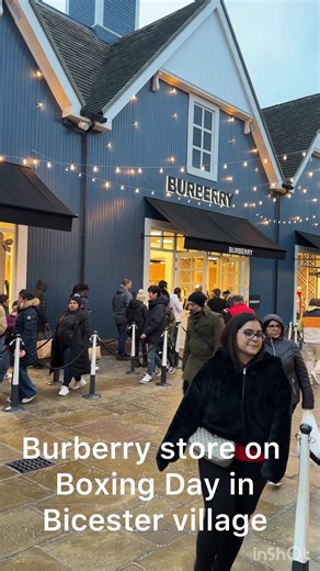 Burberry Sale Experience at Bicester Village