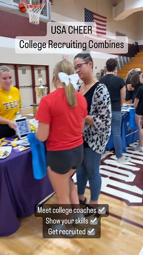 ✔️Show your skills ✔️Learn about college cheer and STUNT programs and ✔️Get recruited at one of our college recruiting combines across the US this fall! Geared towards Juniors, Seniors, and college transfers but all HS athletes are welcome! Grab a teammate and get signed up today! (link in bio) usacheer.org/ combines S California - Sept. 9 N California - Sept. 10 Dallas, Texas - Sept. 16 Oklahoma - Sept. 17 Illinois - Sept. 23 New Jersey - Sept. 24 San Antonio, Texas - Oct. 14 Georgia - Oct. 15 