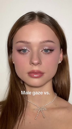 sophie grace ♡ (@s.ophiegracee) - Makeup Transitions: Male Gaze vs. Female Gaze