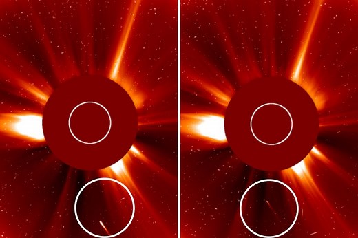 NASA Video Reveals Sun Melted Halloween ATLAS Comet to Nothing