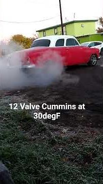Cummins 12 Valve Cold Start