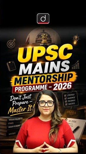UPSC Mains 2026 Preparation | Mains Mentorship Programme 2026 | Drishti IAS English
