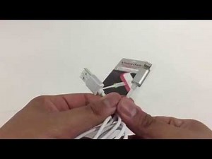 VisionTek Smart LED Lightning to USB Charge & Sync Cable