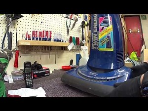 Sharp Energy Upright Vacuum Repair Tune up Whole Video