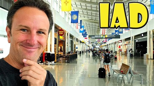 A & B gates at IAD: Full tour of Washington Dulles Airport