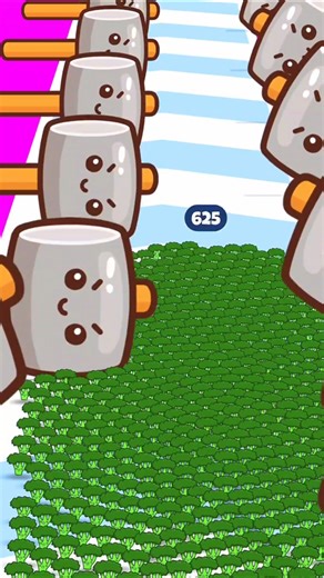 Food Run Lvl.11 - Multiplying Broccoli To 999 🥦🔥 #shorts #games #foodrun #viralshort