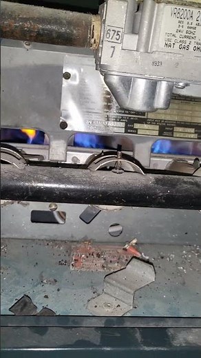 Why Is A Furnace Flame Bouncing Around in Shoreview? Due To A Cracked Heat Exchanger In Furnace.