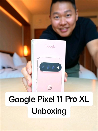 Google Pixel 11 Pro XL Unboxing — Canyon Colorway Android Smartphone