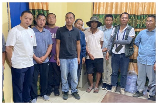 11 Chinese, 10 Ghanaians arrested in anti-galamsey operation in Savannah Region