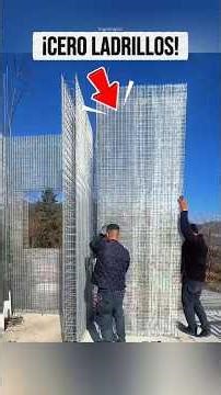 Sistema de Construcción Modular con Malla de Acero y Concreto 🏗️🔧