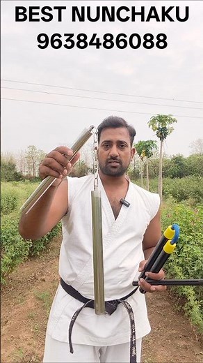 3 best nunchaku steel, fiber heavy, and light weight available| #nunchaku #karatesir #martialarts