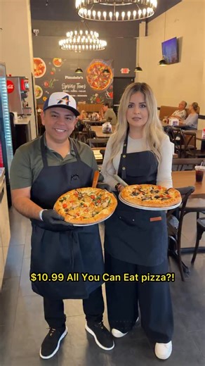 Adrian Verde on Instagram: "📍 @officialpizzaiolos x @jarritos: $10.99 pizza buffet is absolutely CRAZY 🤯 Pizzaiolo's is a family-owned business that started in 2016. They might have the best pizza buffet in town - which includeds a variety of pizzas, salad bar, pasta, and desserts. The buffet is every day from 11am-2pm at all locations except their Cypress one. You can also order off their regular menu - I got the Shrimp Scampi pizza which was SO good! And try the subs and desserts. I enjoyed 