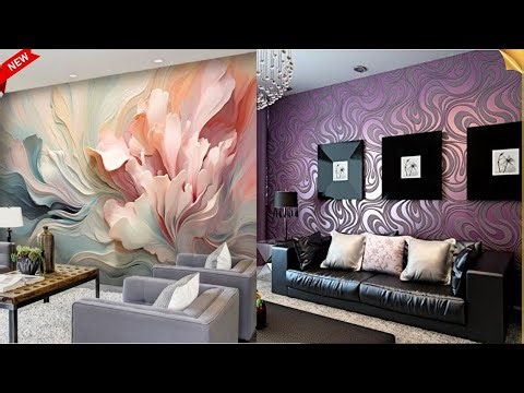 Stuning Wallpaper Design Ideas for Living Room & Bedroom| Home Interior Decoration Trends#wallpaper