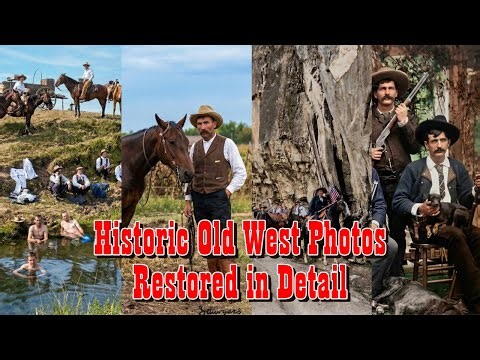 Historic Old West Photos Restored in Detail