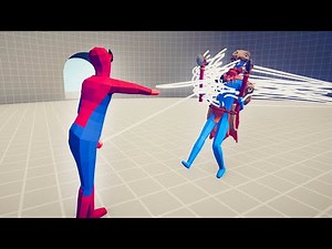 NEW SPIDER MAN 1 vs 1 UNITS | TABS Totally Accurate Battle Simulator