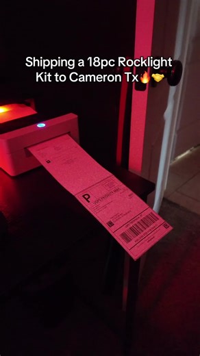 18pc Rocklight Kit Shipping to Cameron TX