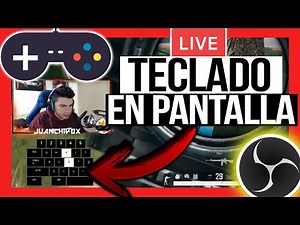 TECLADO y MOUSE en PANTALLA (TIEMPO REAL) con OBS para tus DIRECTOS y VIDEOS - GRATIS 🎮😍