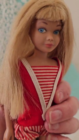 Vintage Blonde Barbie Skipper Doll, Golden Blonde Straight Leg Skipper Mattel Doll, Barbie's Little Sister Orig Red Stripe Swimsuit READ! - Etsy
