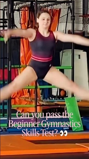 Can You Pass the Beginner Gymnastics Skills Test? 👀 #Shorts