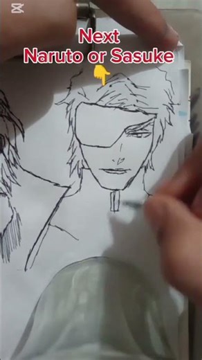 How to draw yosuke aizen step by step 🔥(easy for beginners) #anime #drawing #bleach #shorts