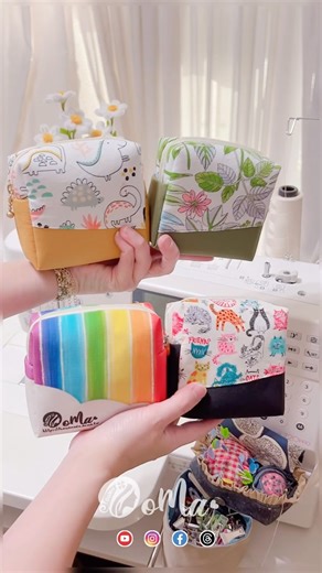 彩虹甜甜包 | 不對稱拼接版 | 進階版 (2) #sewingtips #diy #sewingtutorial #bag #sewing #pattern #handmade #縫紉