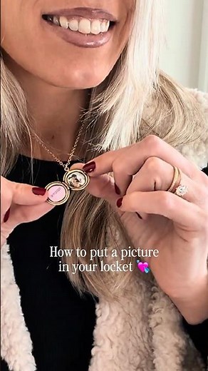 How to Put a Picture in a Locket (Easy Step-by-Step Tutorial) 💘✨