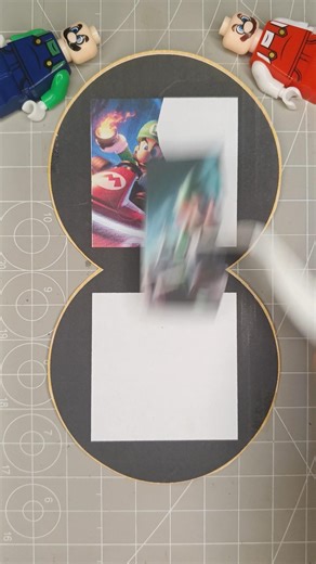 Luigi vs. Shadow! A thrilling minikart race! #mario #luigi #shadow