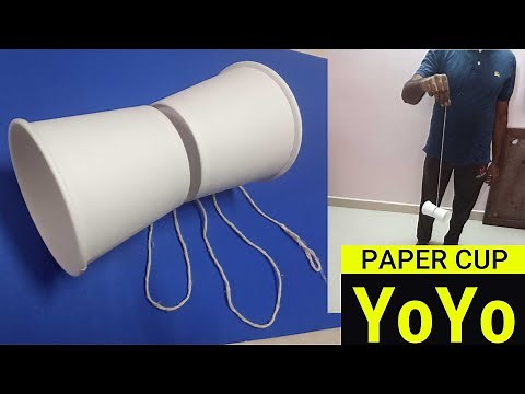 Paper Cup YoYo - Disposable Paper Cup Crafts