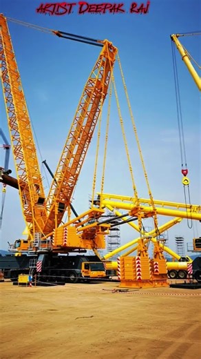 Heavy Crane Lifting 😱 | Ek Galti Aur Sab Khatam! #ytshorts #trending #ytstudios #viralvideo