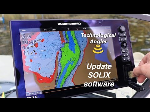 Update Humminbird SOLIX software using a PC