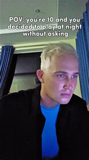 Me at 10, secretly gaming at night