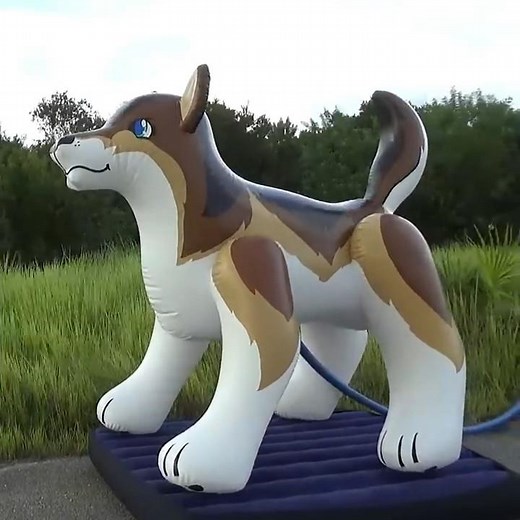 Giant Inflatable Fenris Wolf from G&G Toys