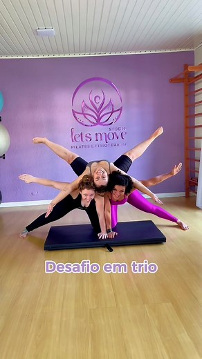 Desafio em Trio de Pilates: Força e Flexibilidade