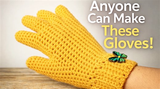 How to crochet fingered gloves: easy tutorial for crochet lovers